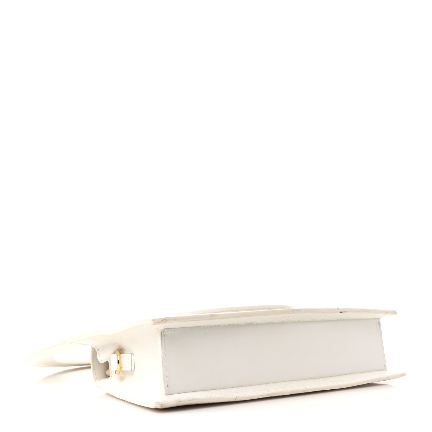 Jacquemus Smooth Calfskin Le Sac Rond White 4 of 9