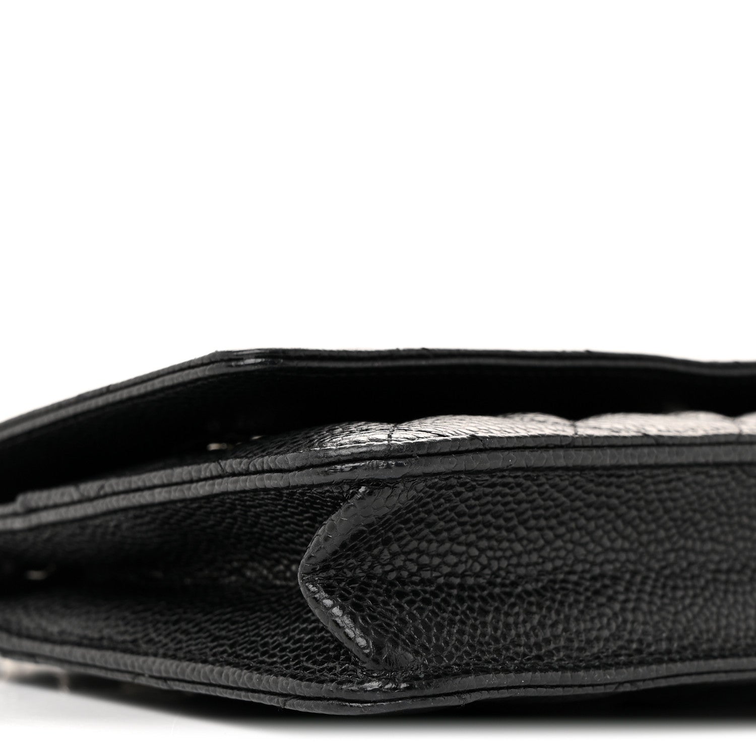 Chanel Caviar Quilted Wallet on Chain WOC Black 10 of 12