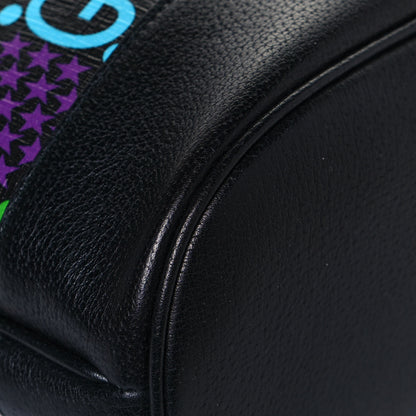 Gucci GG Supreme Monogram Psychedelic Bucket Bag Black 9 of 12