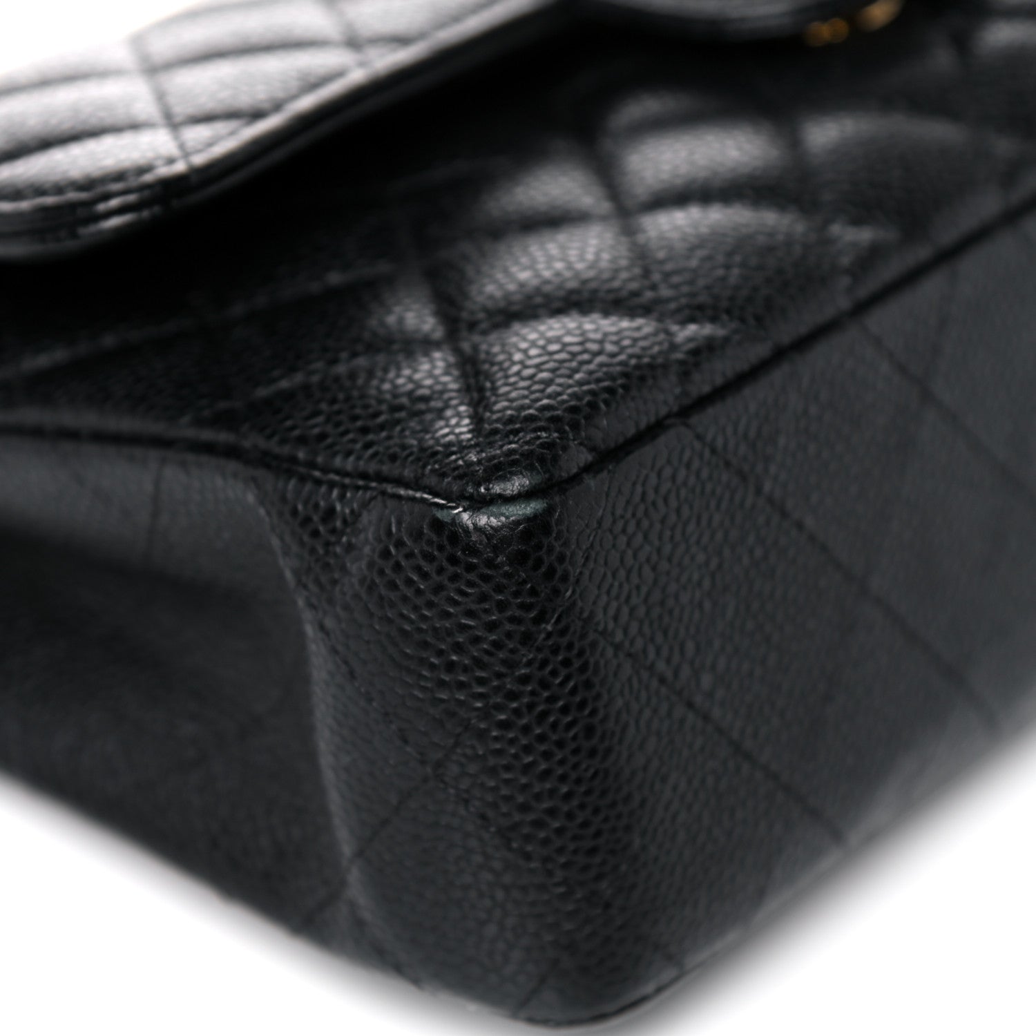 Chanel Caviar Quilted Small Double Flap Black 11 of 12