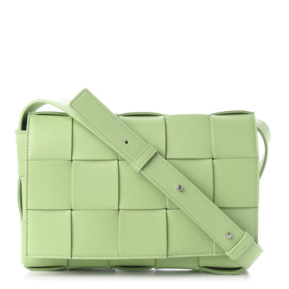 Bottega Veneta Nappa Maxi Intreccio Cassette Bag Pistachio 1 of 9