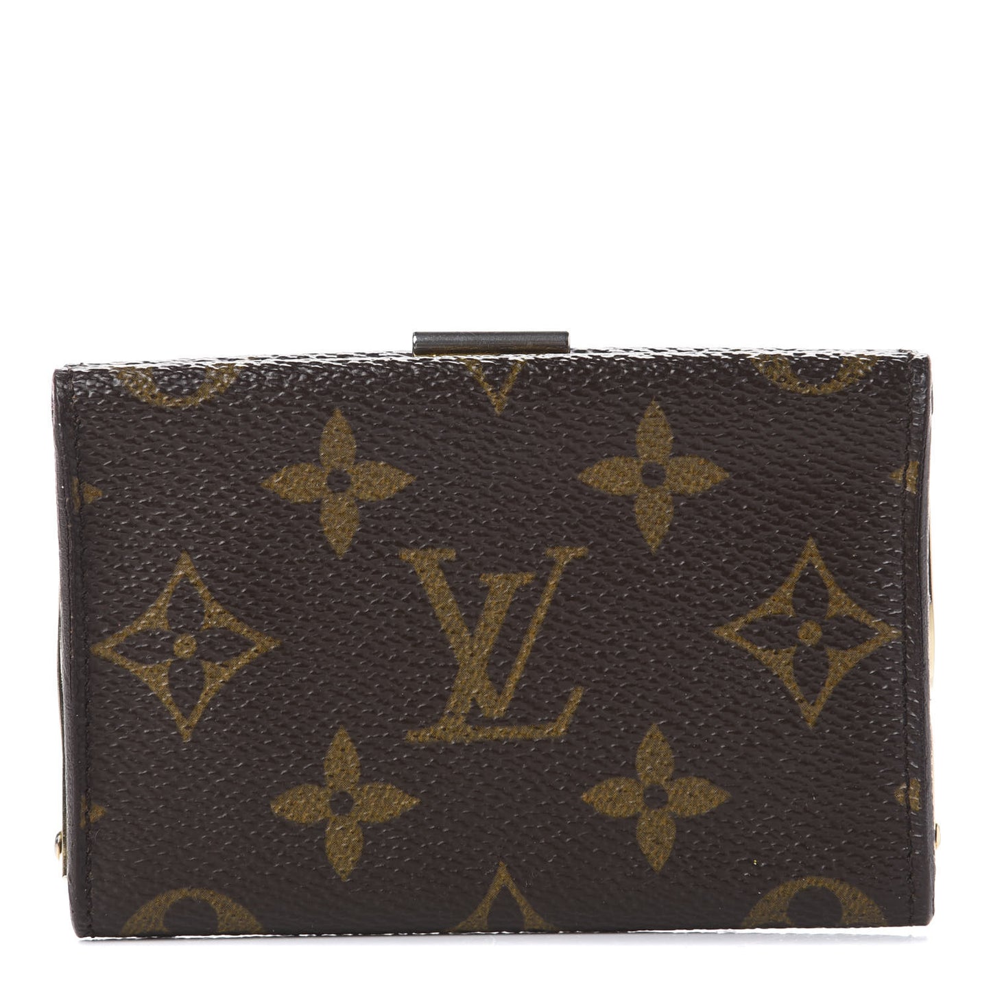 Monogram French Kiss Lock Coin Purse