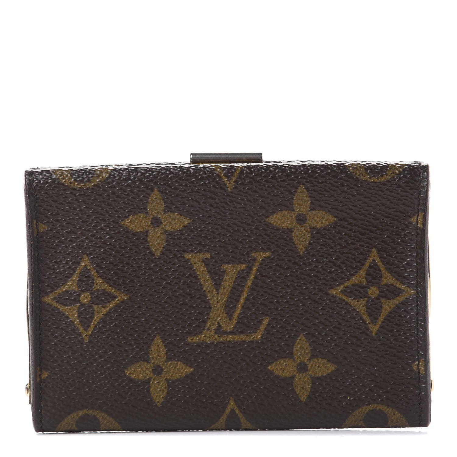 Louis Vuitton Monogram French Kiss Lock Coin Purse 1 of 10