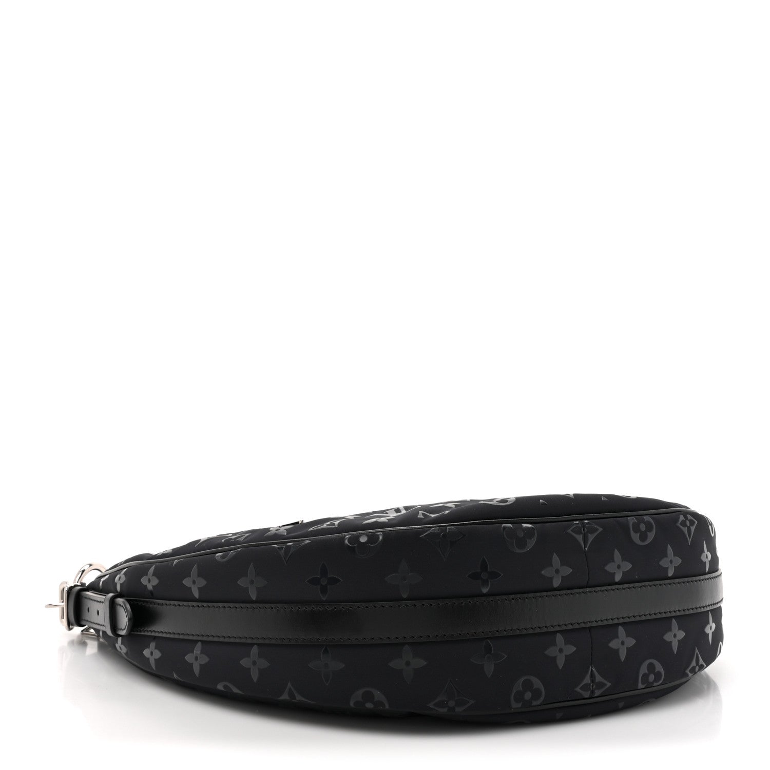 Louis Vuitton Nylon Monogram Loop Pocket Hobo Polar Night 4 of 11