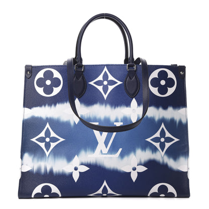Louis Vuitton Monogram Escale Onthego GM Blue 1 of 11