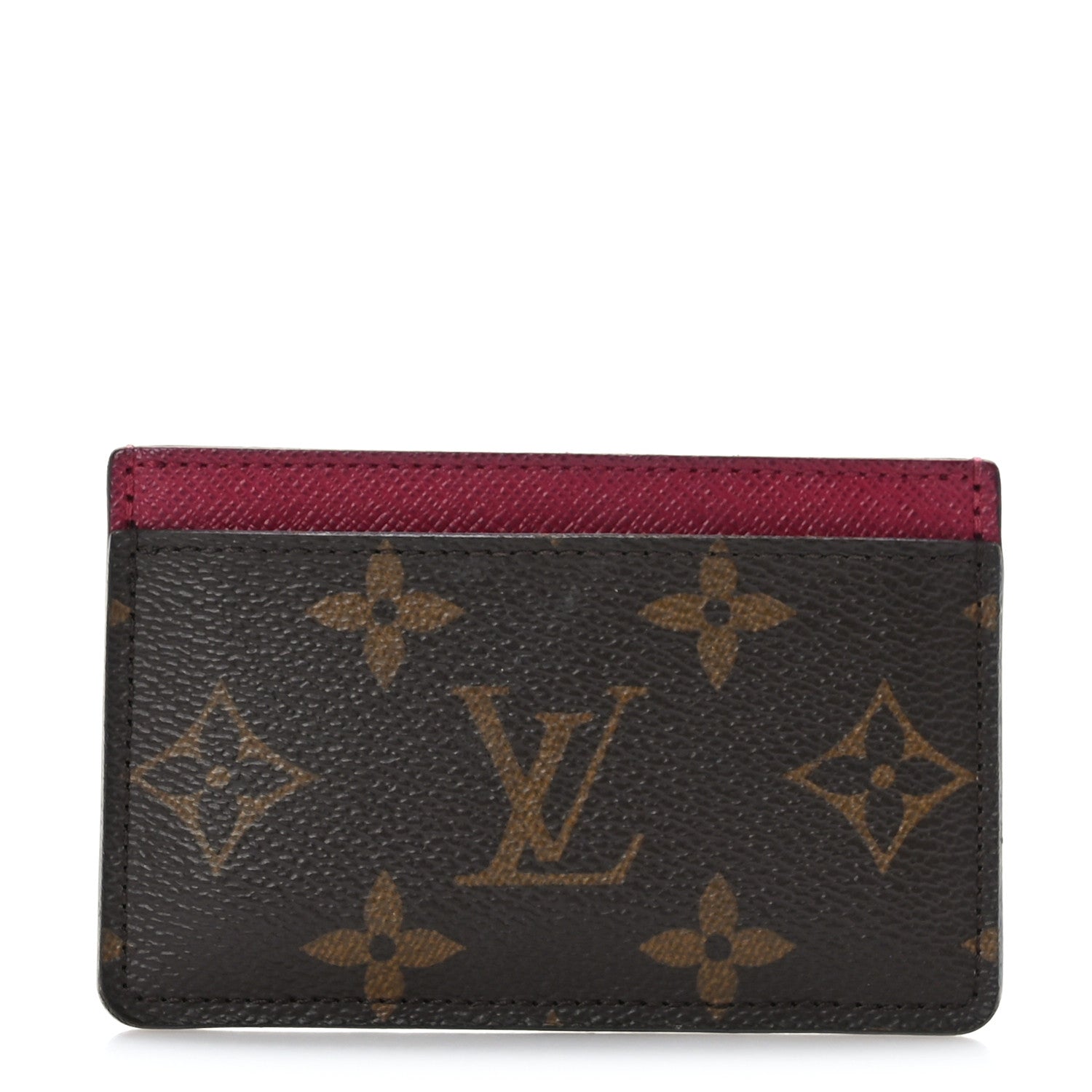 Louis Vuitton Monogram Card Holder Fuchsia 1 of 6