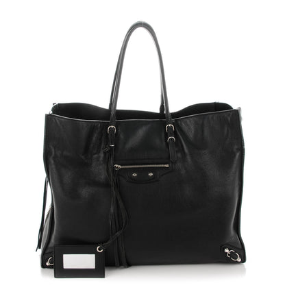 Balenciaga Supple Calfskin Papier A4 Tote Black 1 of 7