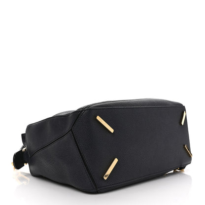 Loewe Calfskin Medium Puzzle Bag Midnight Blue Black 4 of 9