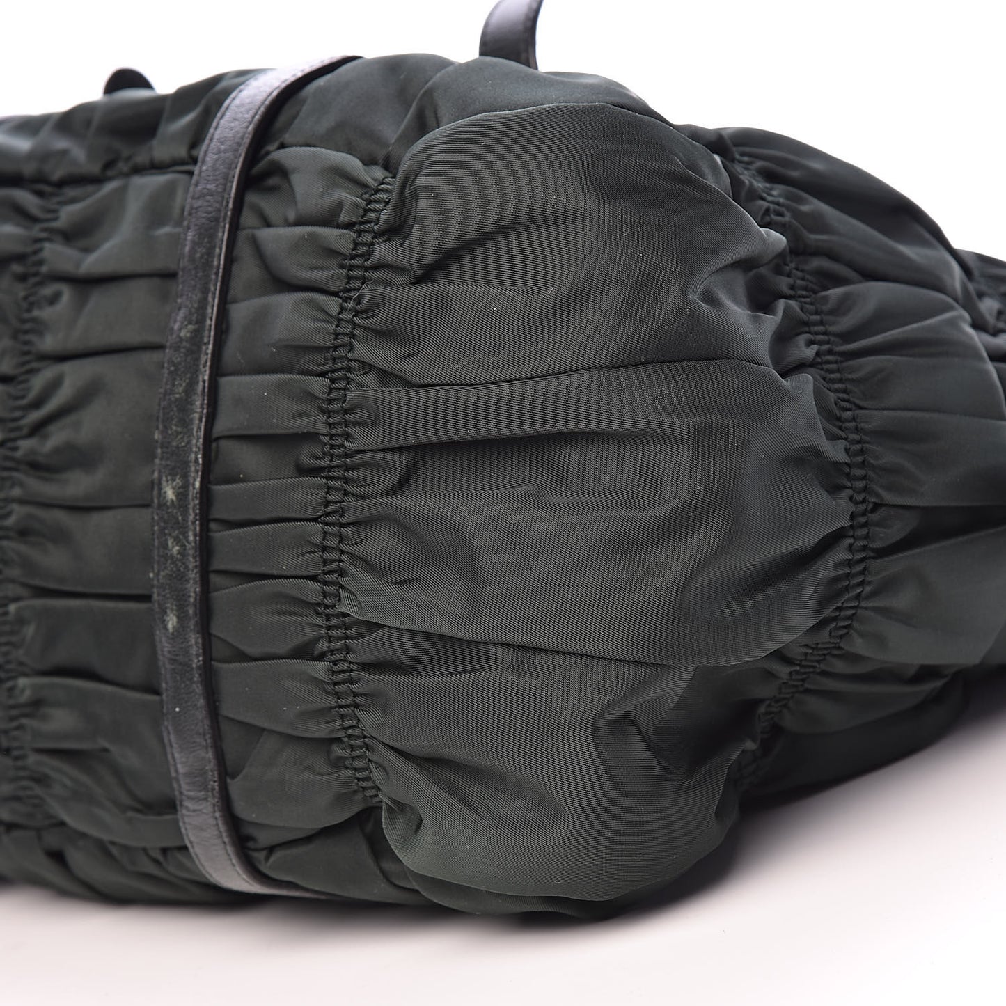 Tessuto Nylon Dressy Gaufre Tote Military Green