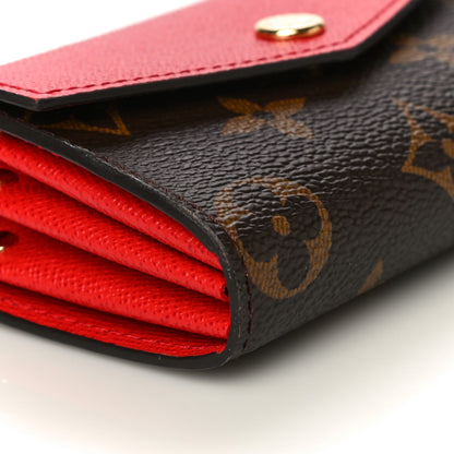 Louis Vuitton Monogram Sarah Multicartes Coquelicot 8 of 9