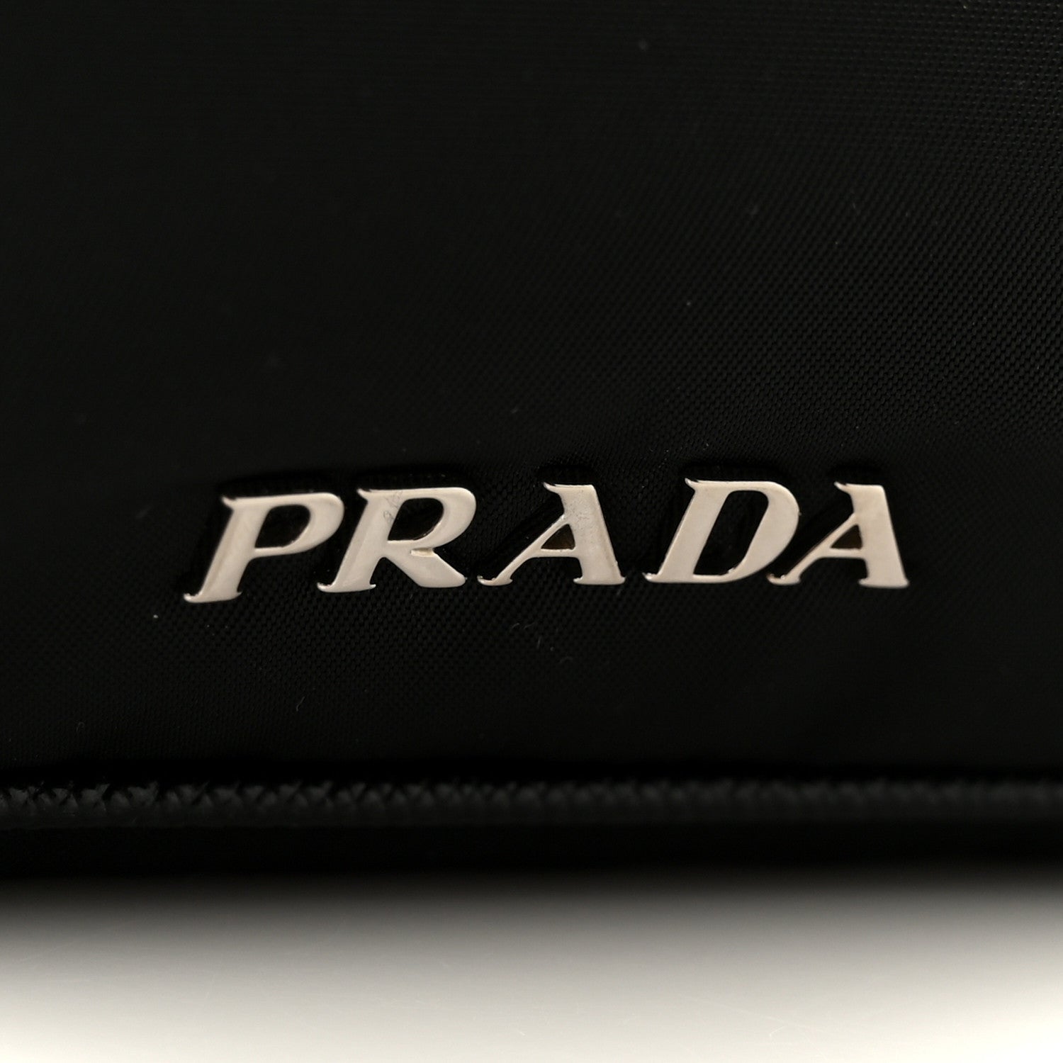 Prada Tessuto Nylon Saffiano Tartan Print Crossbody Bag White Dis Tartan 9 of 12