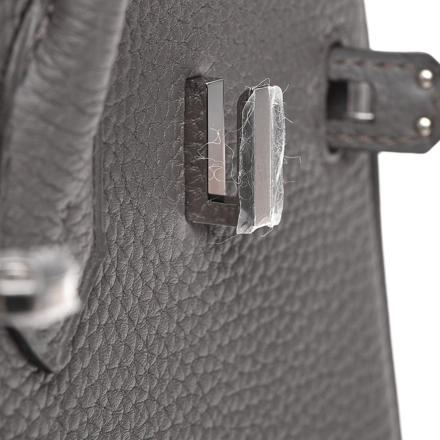 Hermes Togo Birkin 25 Etain 22 of 31