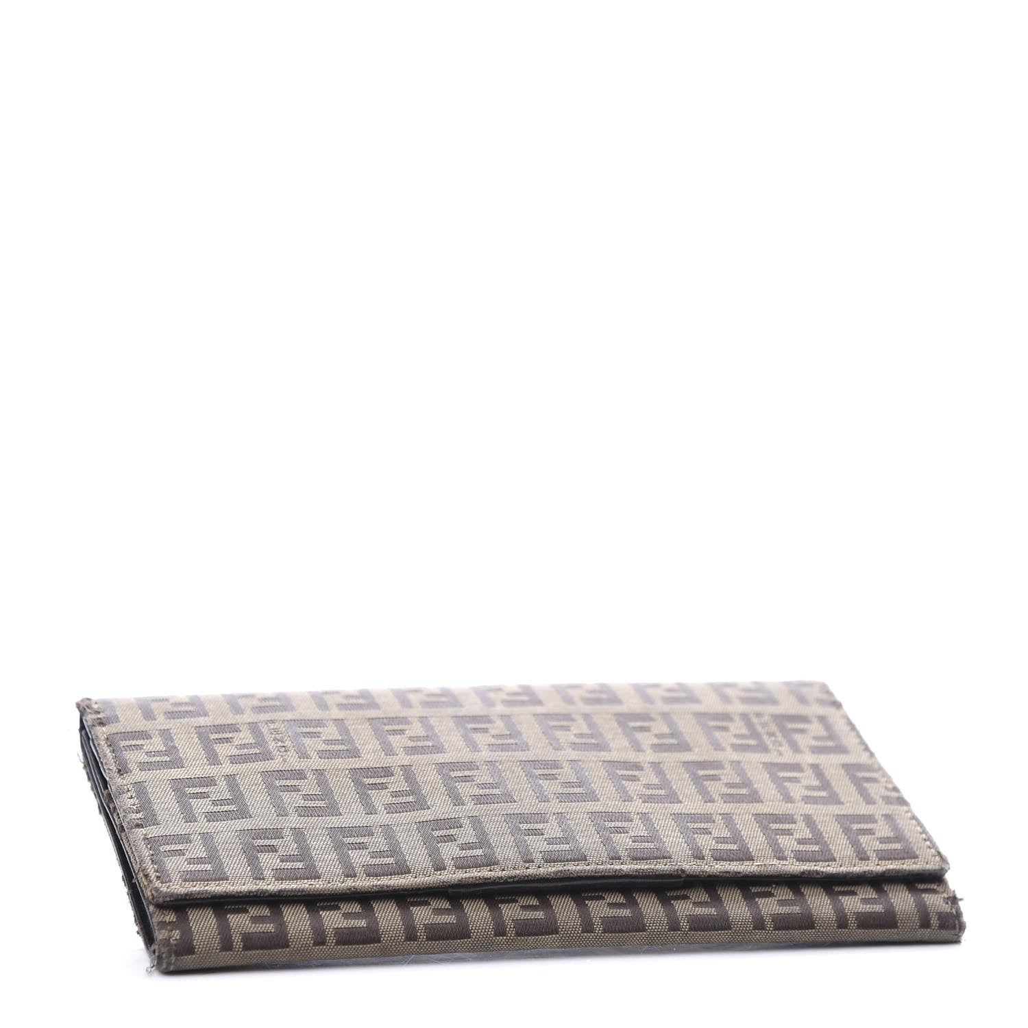 Fendi Zucchino Continental Wallet Brown 3 of 11