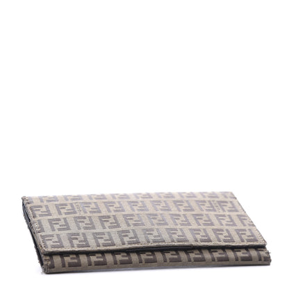 Fendi Zucchino Continental Wallet Brown 3 of 11