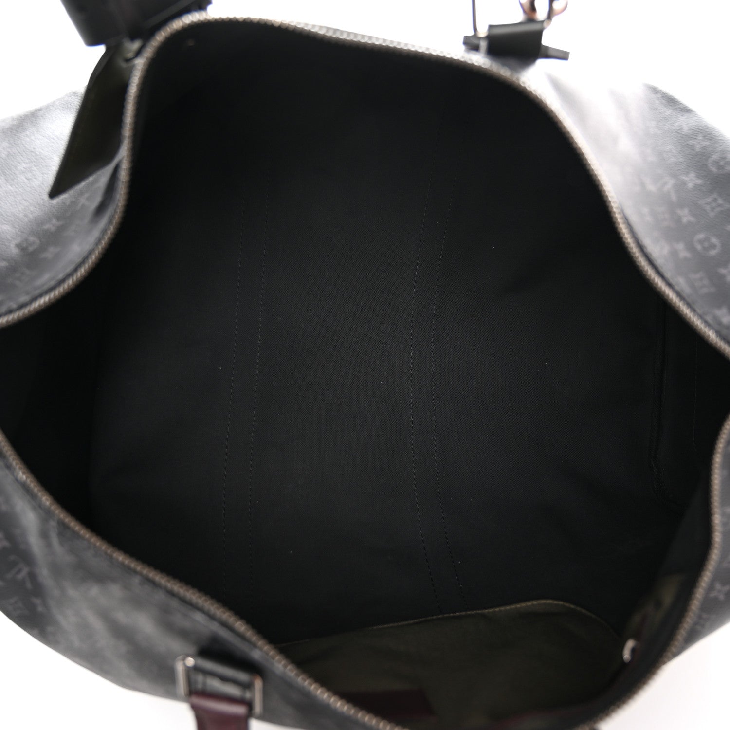 Louis Vuitton Monogram Eclipse Patchwork Keepall Bandouliere 50 4 of 12