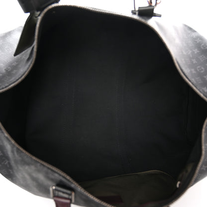 Louis Vuitton Monogram Eclipse Patchwork Keepall Bandouliere 50 4 of 12