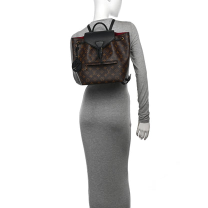 Louis Vuitton Monogram Montsouris PM Black 2 of 11