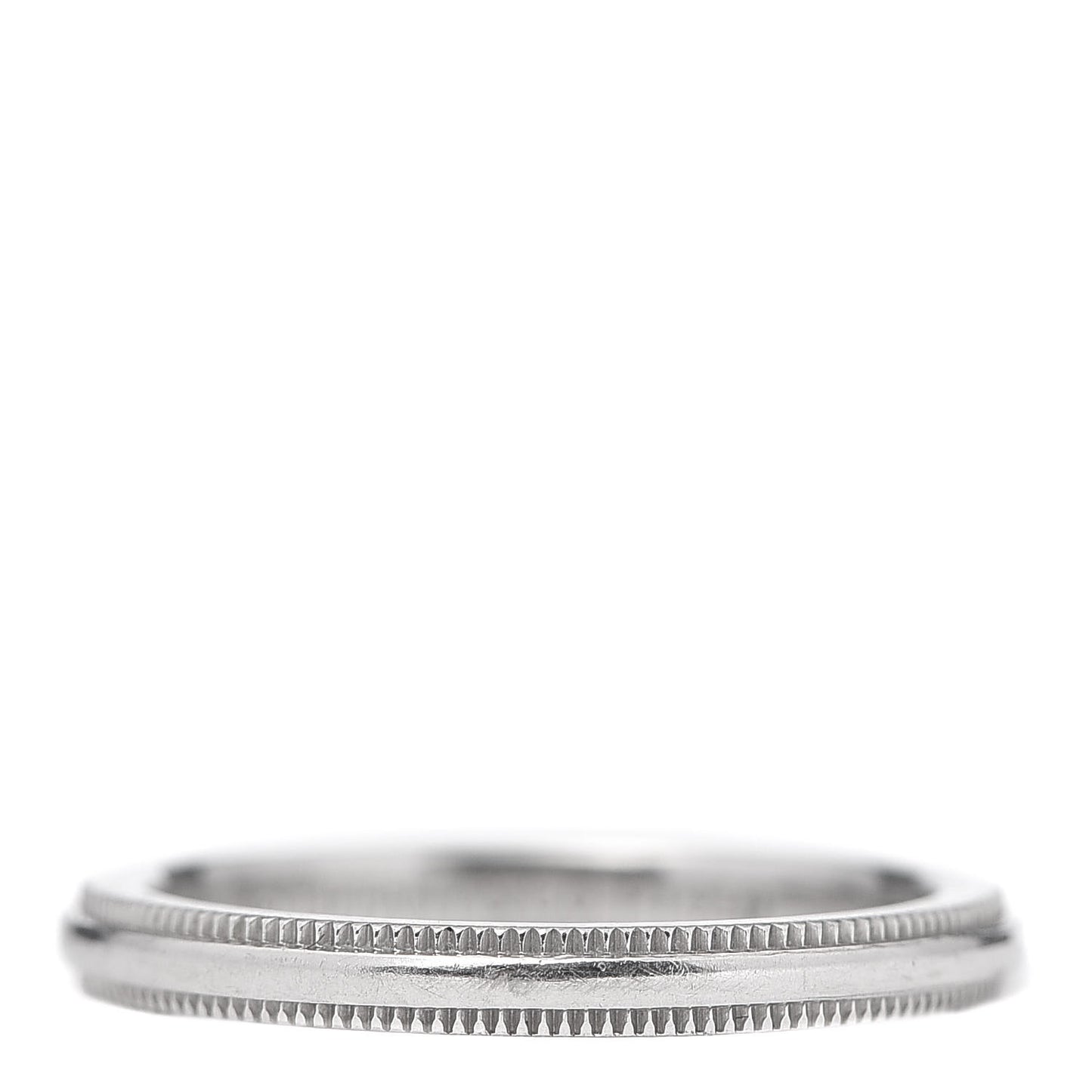Platinum 2mm Milgrain Wedding Band Ring 47 4