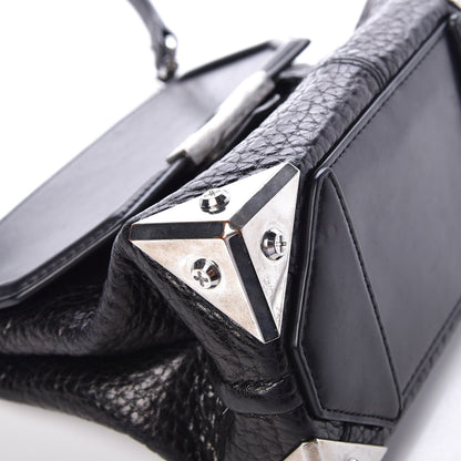 Alexander Wang Calfskin Small Marion Tote Black Silver Hardware 8 of 10