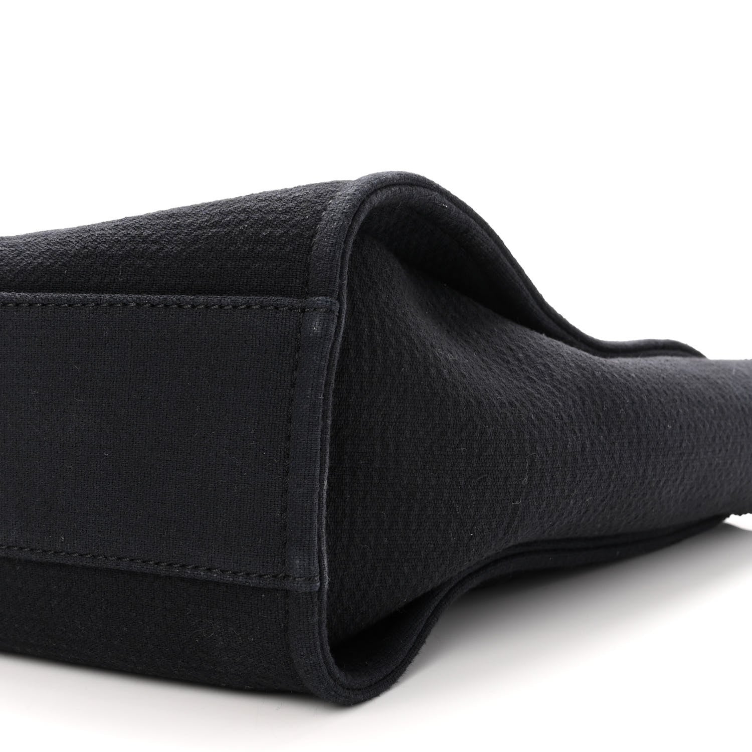 Chanel Canvas Small Deauville Tote Black 10 of 10