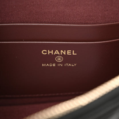 Chanel Caviar Quilted Classic Clutch With Chain Black 6 of 12