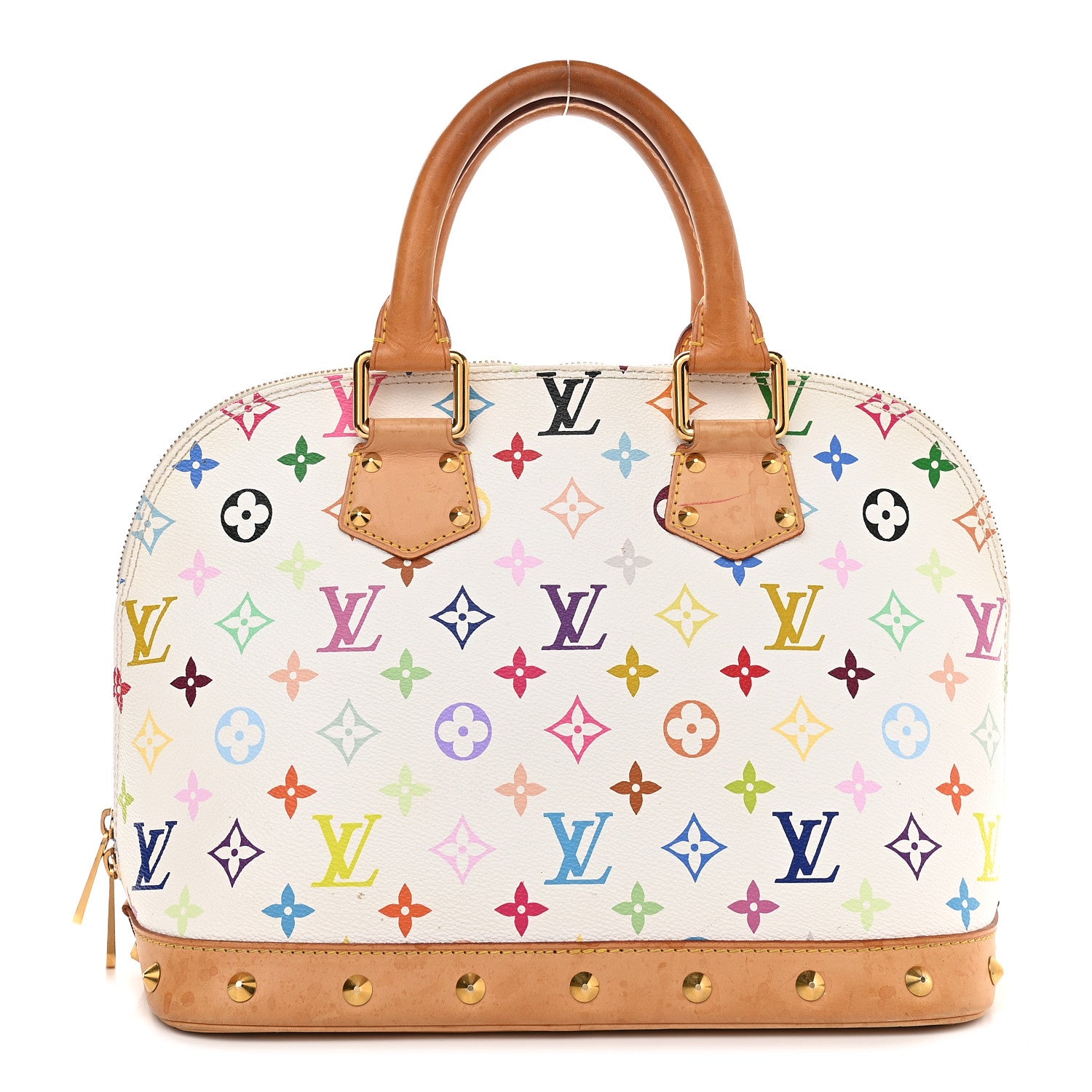 Louis Vuitton Monogram Multicolor Alma White 1 of 11