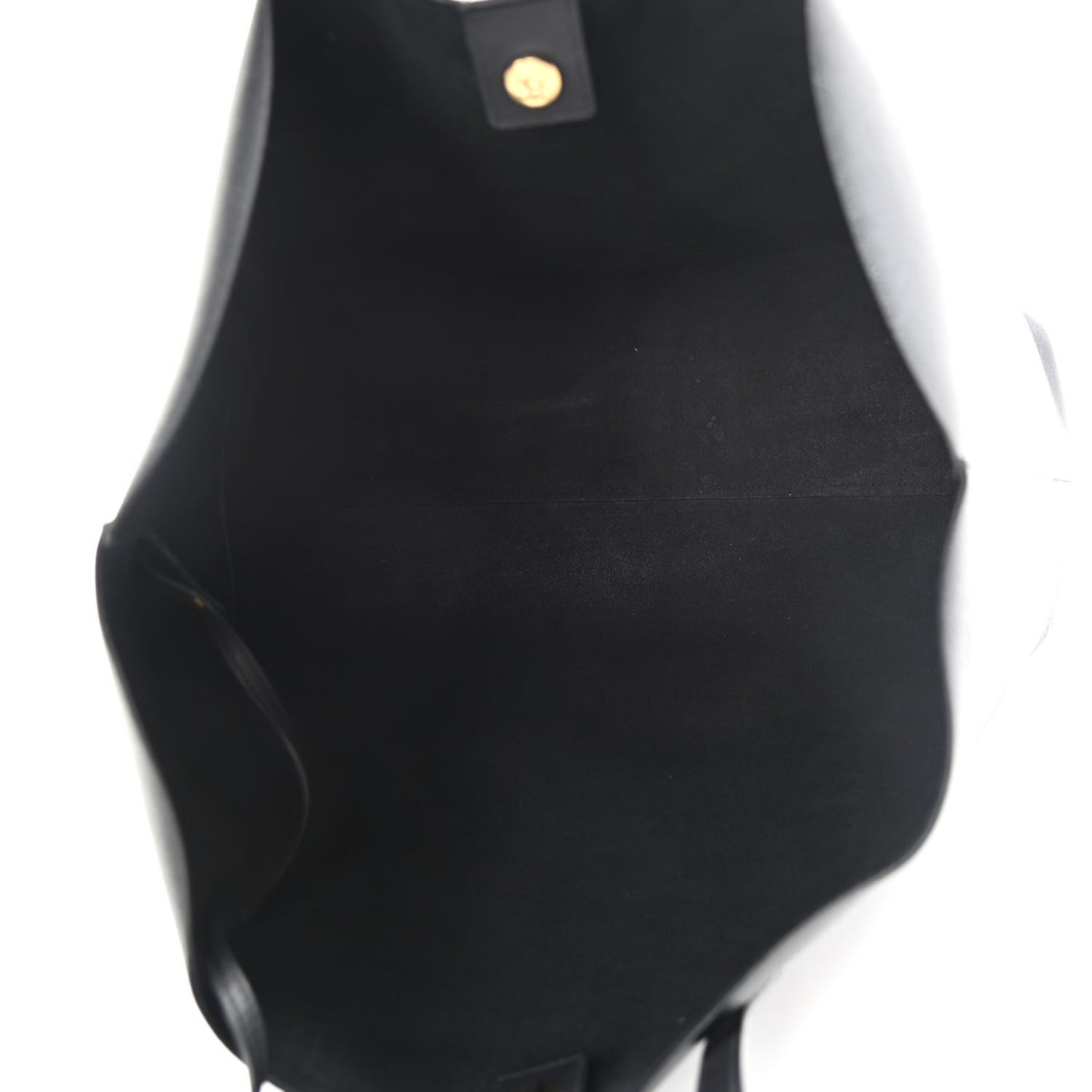 Calfskin Large Shopping Tote Black