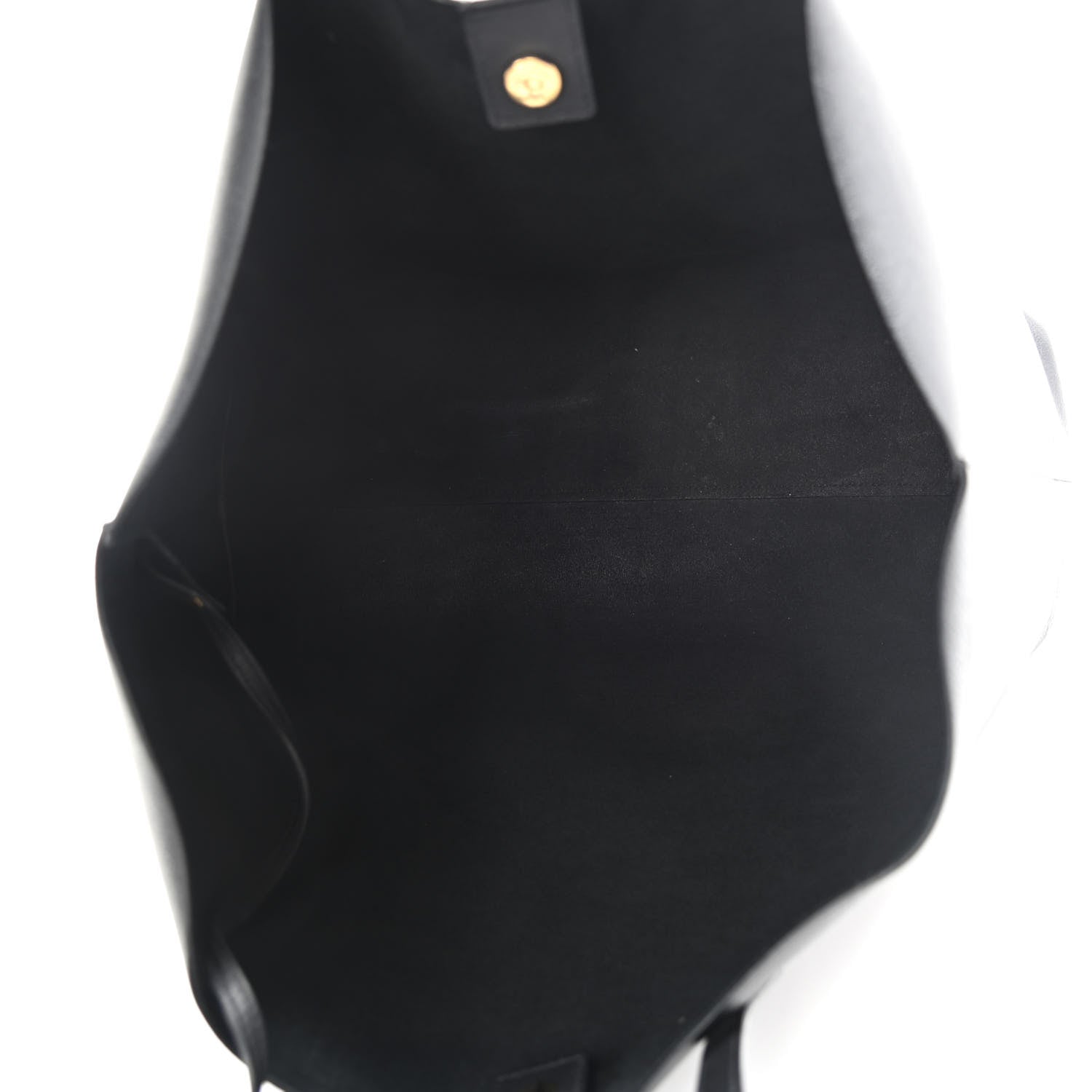 Saint Laurent Calfskin Large Shopping Tote Black 6 of 10