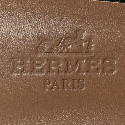 Hermes Calfskin Oasis Sandals 36 Black 8 of 15