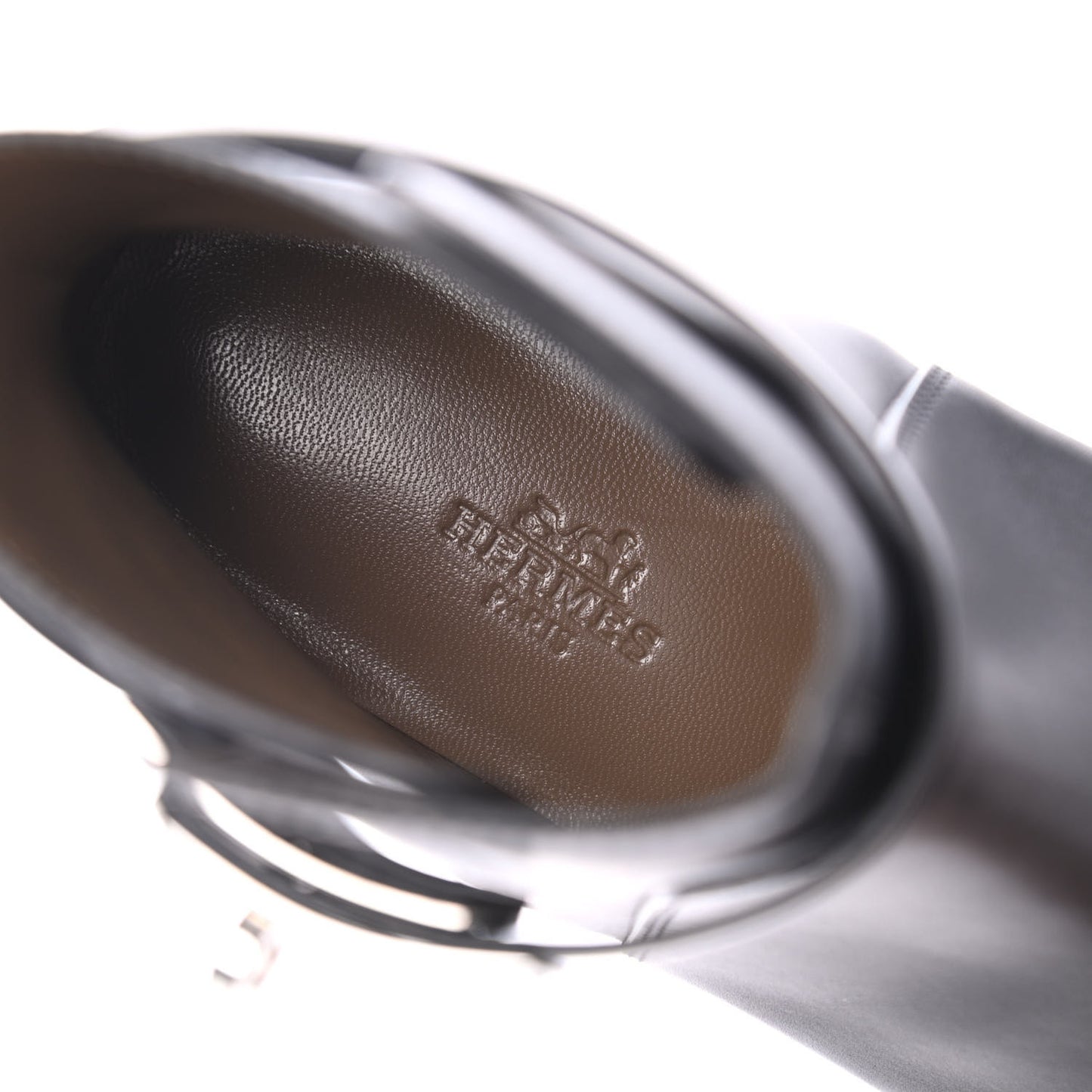 Calfskin Neo Low Boots 37.5 Black