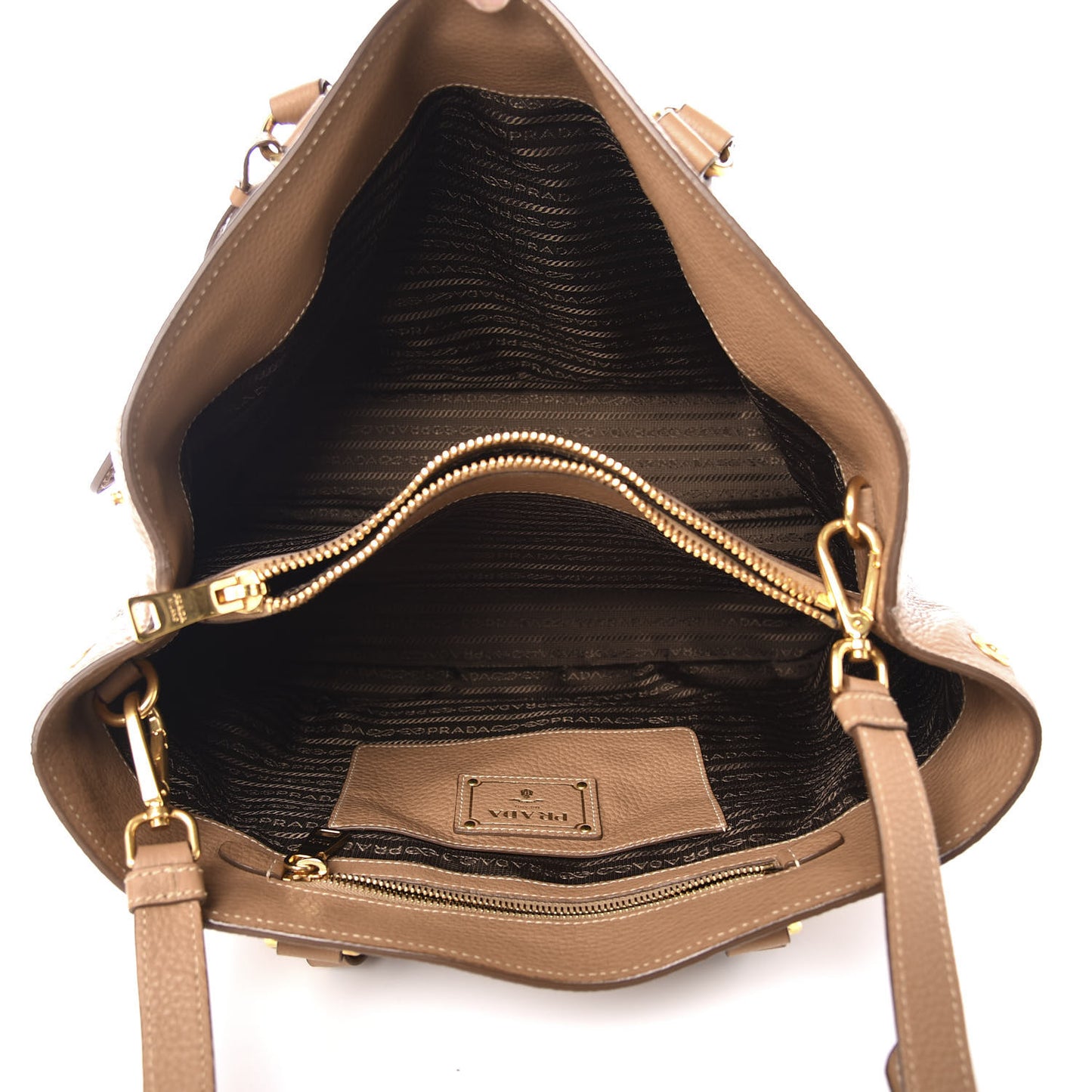 Vitello Daino Tote Sesamo