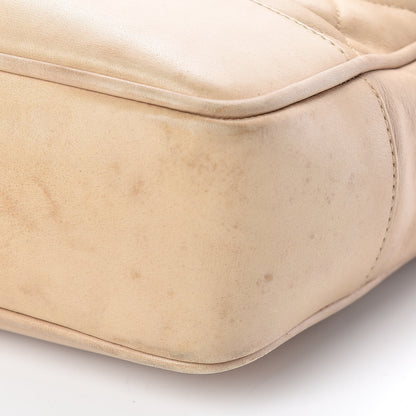 Chanel Lambskin Quilted Shopping Tote Beige 15 of 17