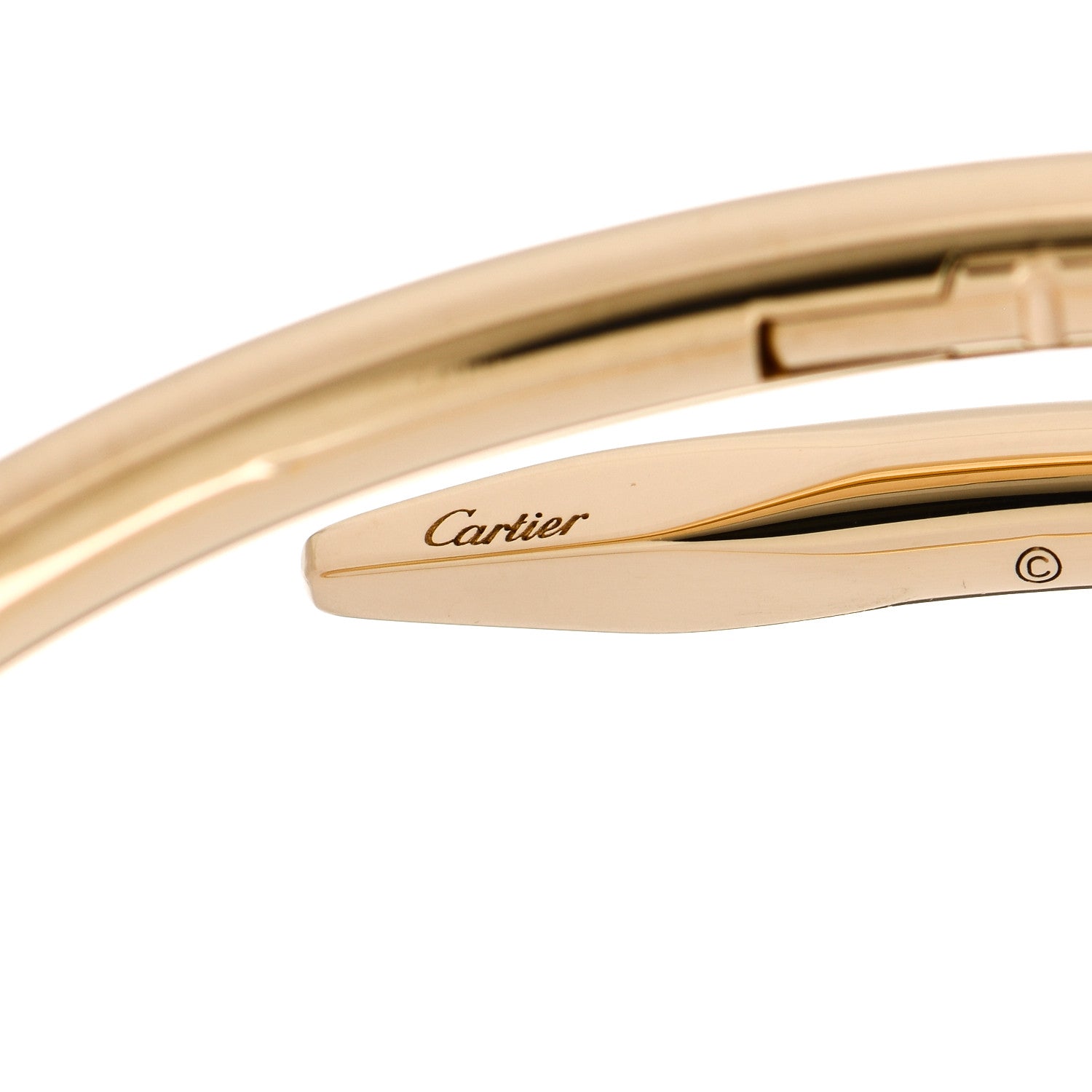 Cartier 18K Yellow Gold Juste Un Clou Bracelet 16 4 of 5
