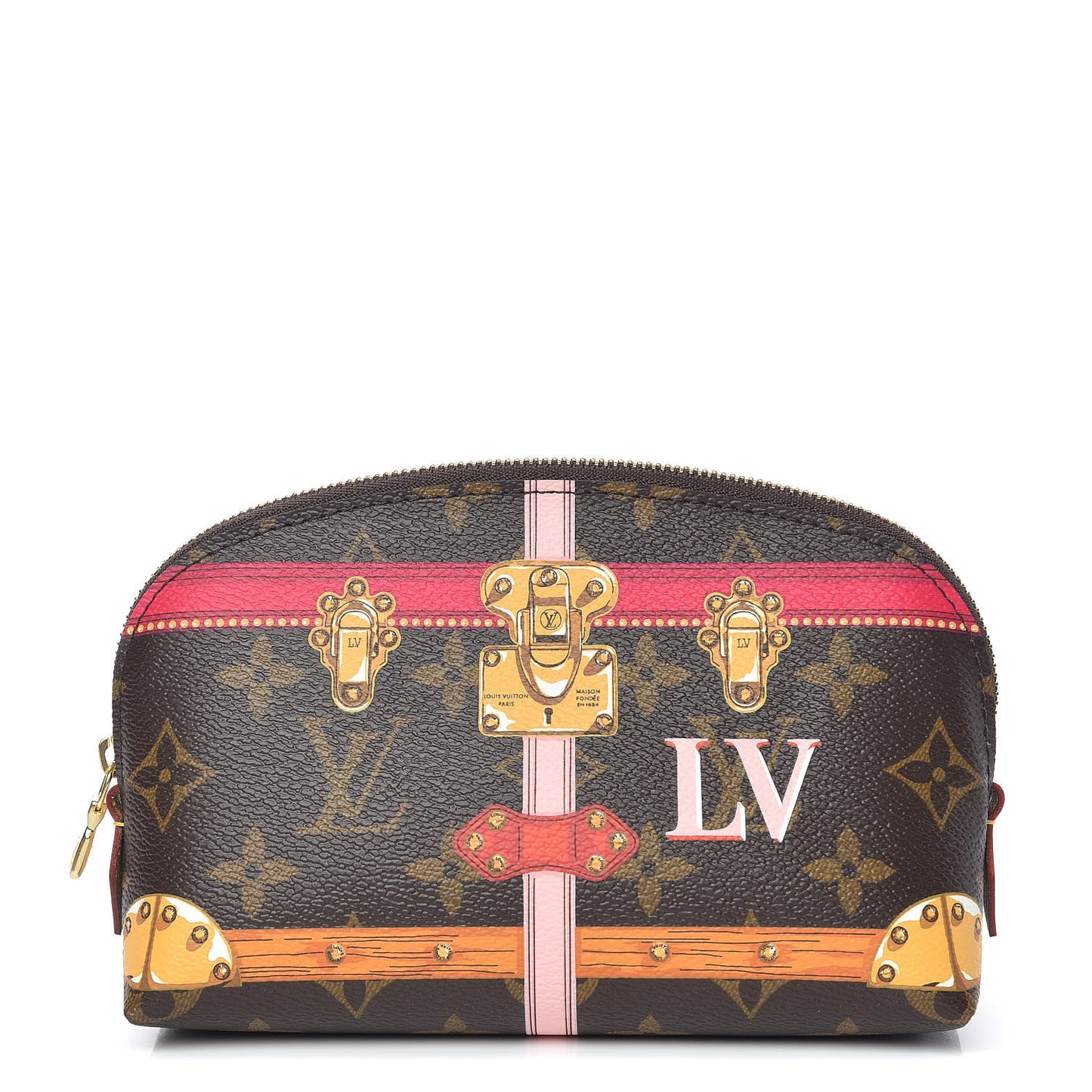 Monogram Summer Trunks Cosmetic Pouch PM