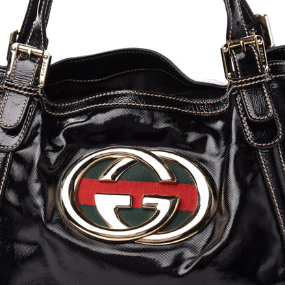 Gucci Dialux Medium Britt Tote Black 12 of 12
