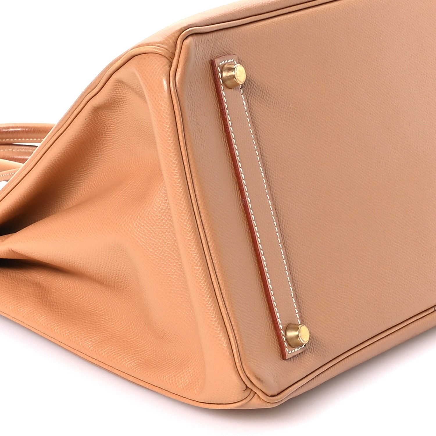 Hermes Courchevel Birkin 35 Tabac Camel 9 of 11