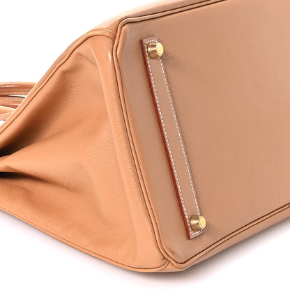Hermes Courchevel Birkin 35 Tabac Camel 9 of 11