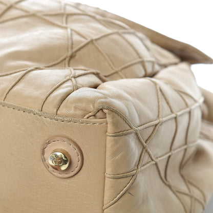 Christian Dior Lambskin Cannage Medium Le Trente Tote Beige 16 of 18