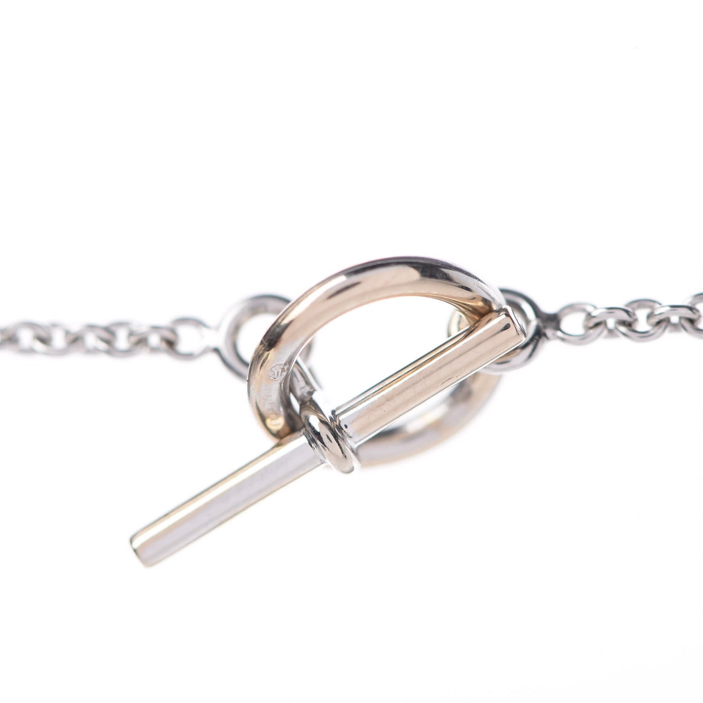 18K White Gold Chaine D'Ancre Punk Necklace