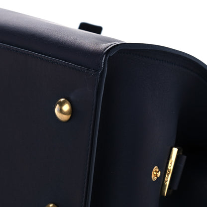 Saint Laurent Calfskin Small Classic Y Cabas Navy Blue 10 of 12