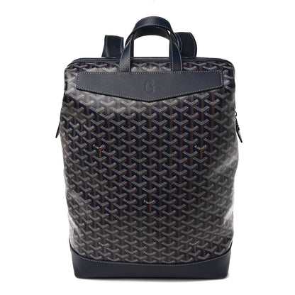 Goyard Goyardine Calfskin Cisalpin Backpack Navy Blue 1 of 8