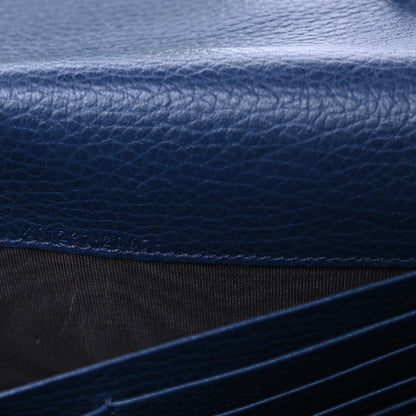 Gucci Dollar Calfskin Crystal Mini Dionysus Chain Wallet Blue Agata Black Diamond 7 of 12