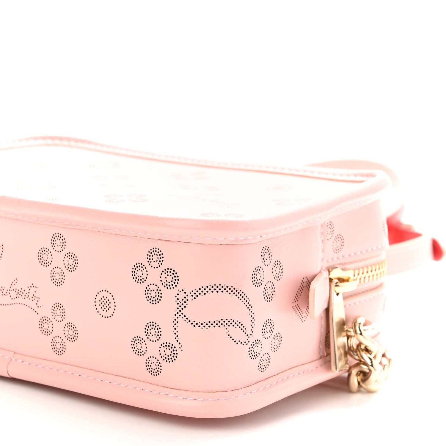 Christian Louboutin Calfskin Small Radioloubi Pink 10 of 10