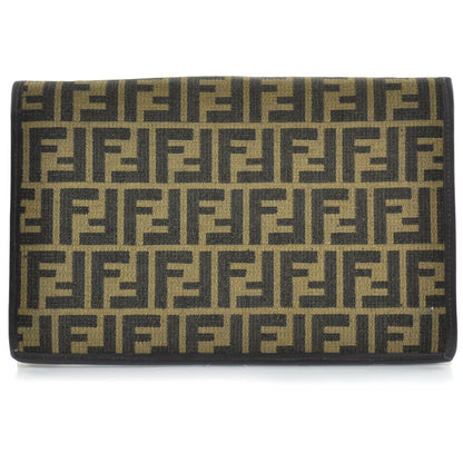 Fendi Zucca El Clasico Clutch Tobacco 5 of 7