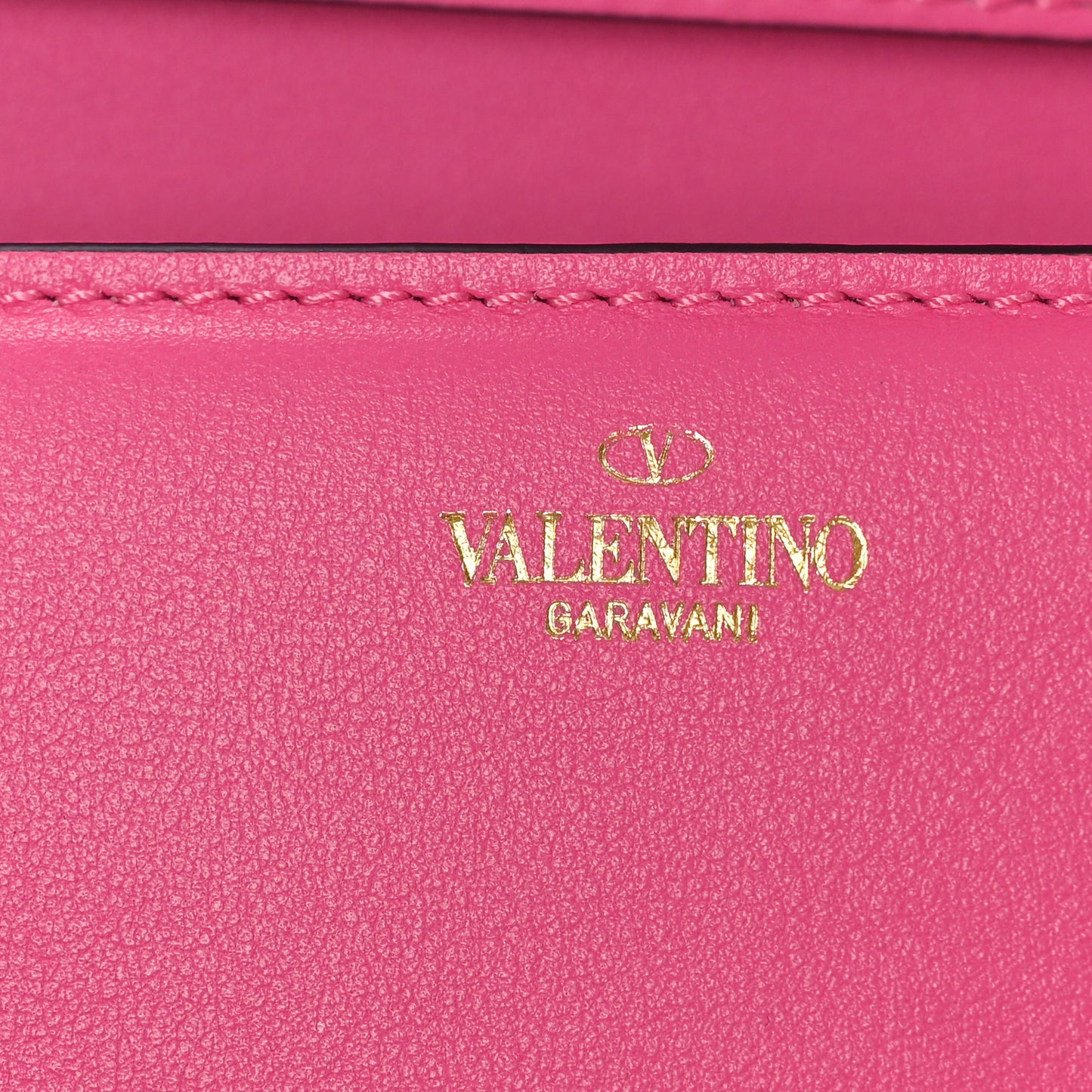 Calfskin Vlogo Loco Shoulder Bag Feminine Pink