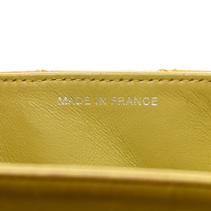 Chanel Caviar Quilted Small Single Flap Yellow 6 of 14