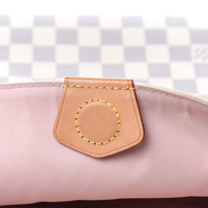 Louis Vuitton Damier Azur Graceful PM Rose Ballerine 11 of 14