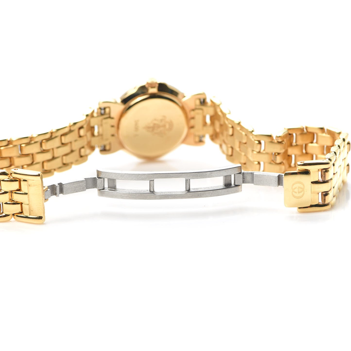 Stainless Steel Diamond 23mm 3400L Quartz Watch Black