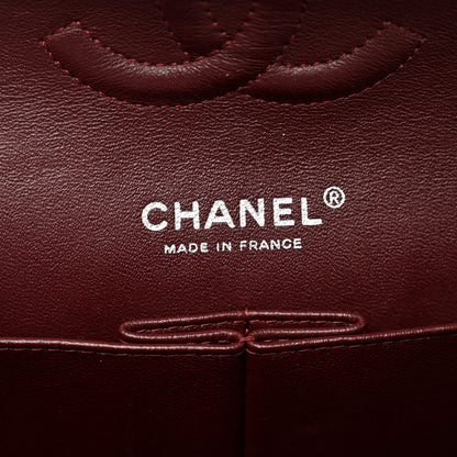 Chanel Lambskin Quilted Medium Double Flap Black 6 of 10