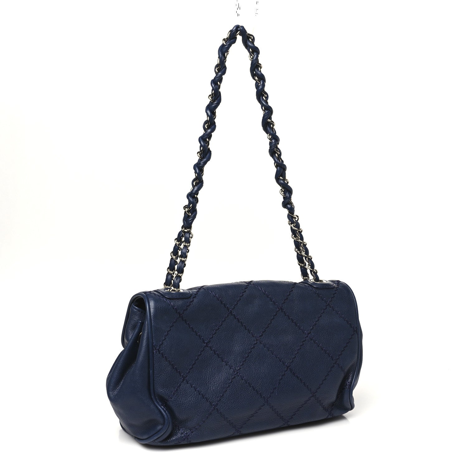 Chanel Calfskin Ultimate Stitch Flap Navy 3 of 10